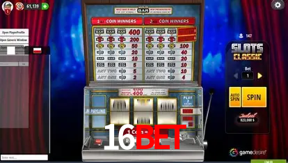 Descubra o Mundo do Cassino Online com 16BET
